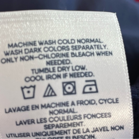 Vintage Lands End Sherpa Sweatshirt Fleece Pullover Jacket 1/4 Snap Retro Aztec - Picture 5 of 6